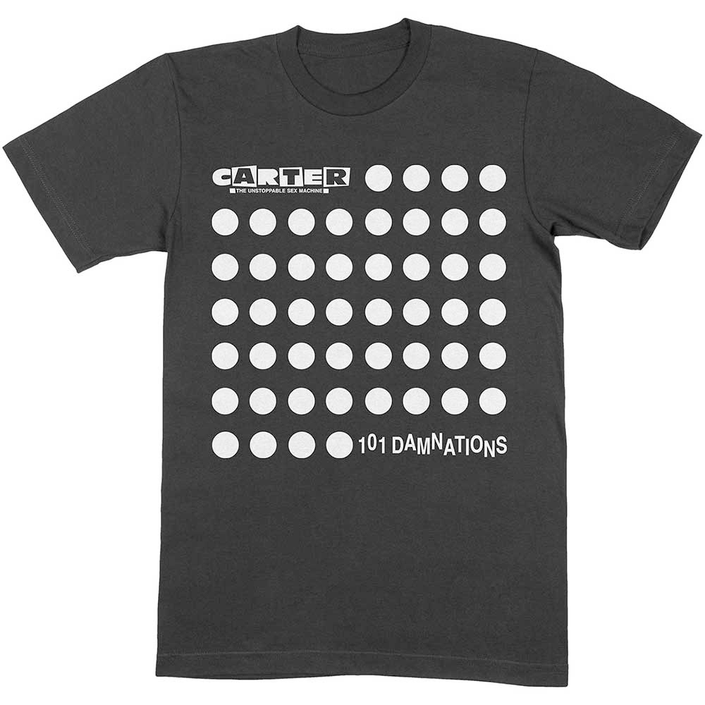 Carter USM - 101 Damnations Heren Tshirt - Zwart